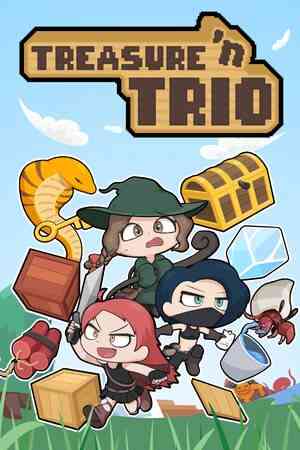 《Treasure 'n Trio》免安装汉化版》免费下载|休闲益智·奇幻·女性主角·回合制·像素图形
